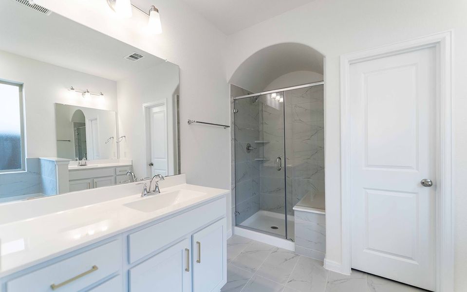 Furnished interior view inside a new home in La Terra, Celina (Image 12).