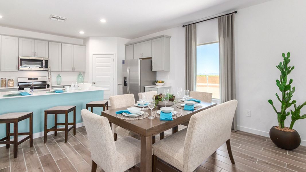 Furnished interior view inside a new home in Saguaro Bloom, Marana (Image 13).