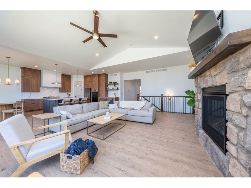 Furnished interior view inside a new home in Greenspire At Windsor Lake, Windsor (Image 5).