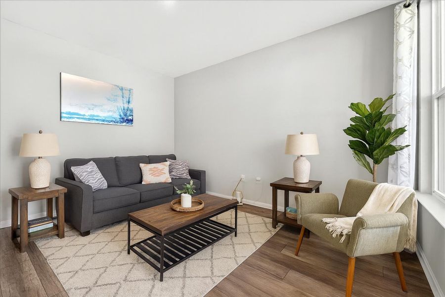 Furnished interior view inside a new home in , Summerville (Image 39).