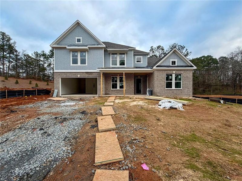 In-progress construction of a new home in Ashbury Commons, Powder Springs, GA (Image 44). In-progress construction of a new home in Ashbury Commons, Powder Springs, GA (Image 44).