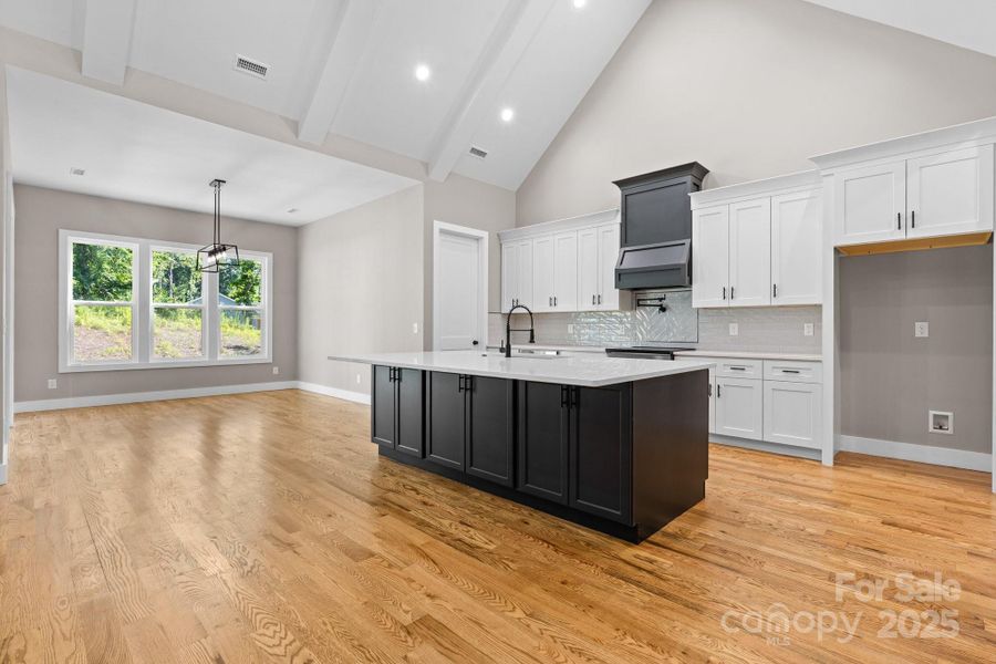 Furnished interior view inside a new home in , Hickory (Image 30).