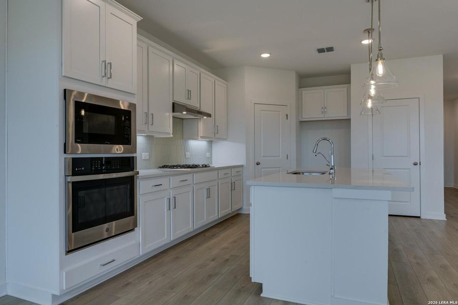 Furnished interior view inside a new home in Cordova Trails, Seguin (Image 9).