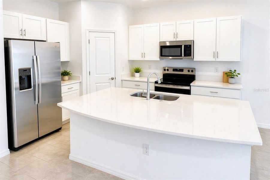 Furnished interior view inside a new home in , Sarasota (Image 6).