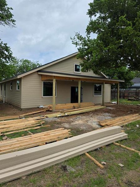 In-progress construction of a new home in , Bowie, TX (Image 7).
