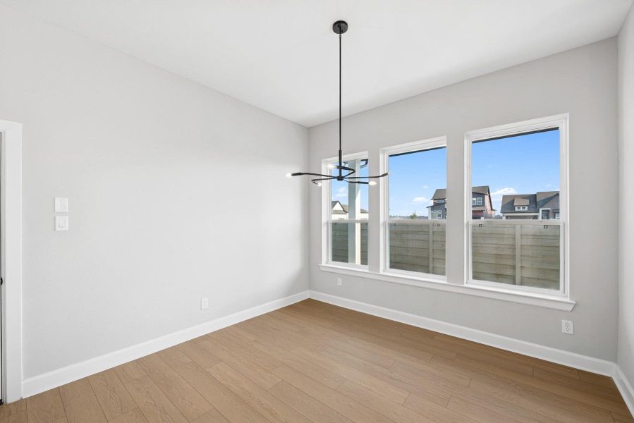 Spacious, unfurnished interior of a new home in Pomona 40' Homesites, Manvel (Image 22). Spacious, unfurnished interior of a new home in Pomona 40' Homesites, Manvel (Image 22).