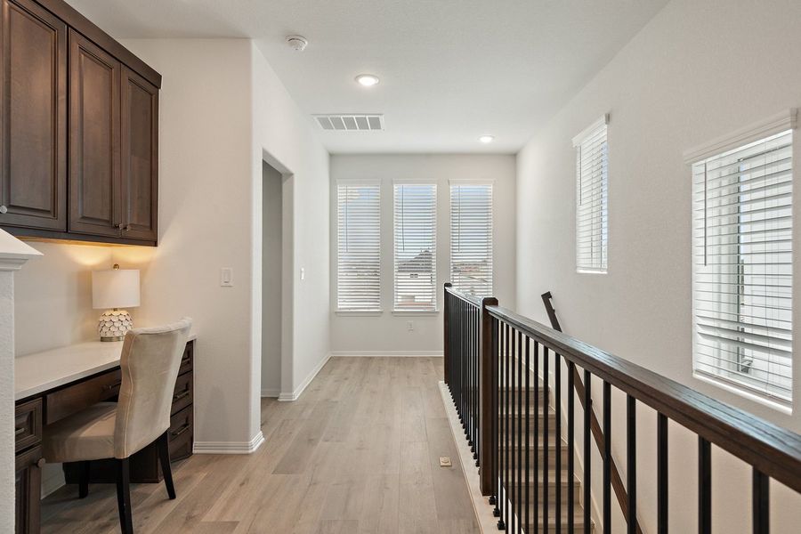 Furnished interior view inside a new home in Foxfield, Austin (Image 7).