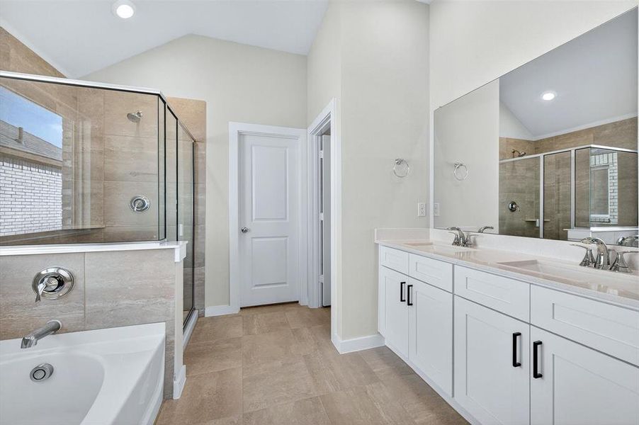 Furnished interior view inside a new home in Hickory Hill, Sherman (Image 8).