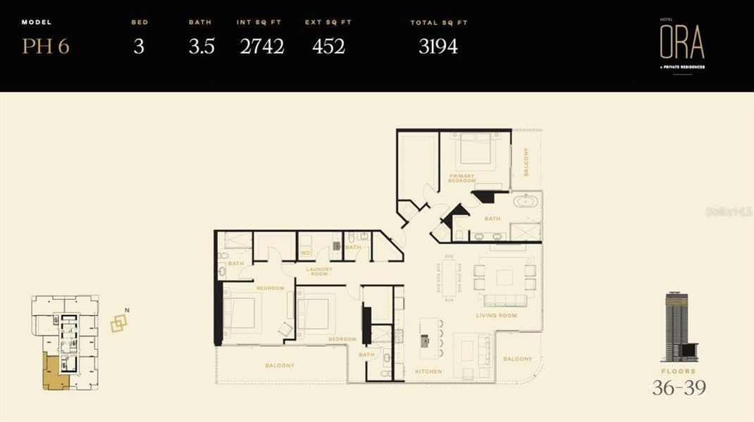 2D floor plan layout of this home in , Tampa, FL (Image 3).