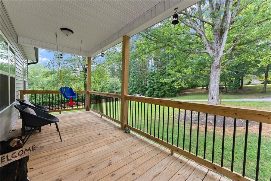Exterior details and patio area of a home in , Cumming (Image 3). Exterior details and patio area of a home in , Cumming (Image 3).