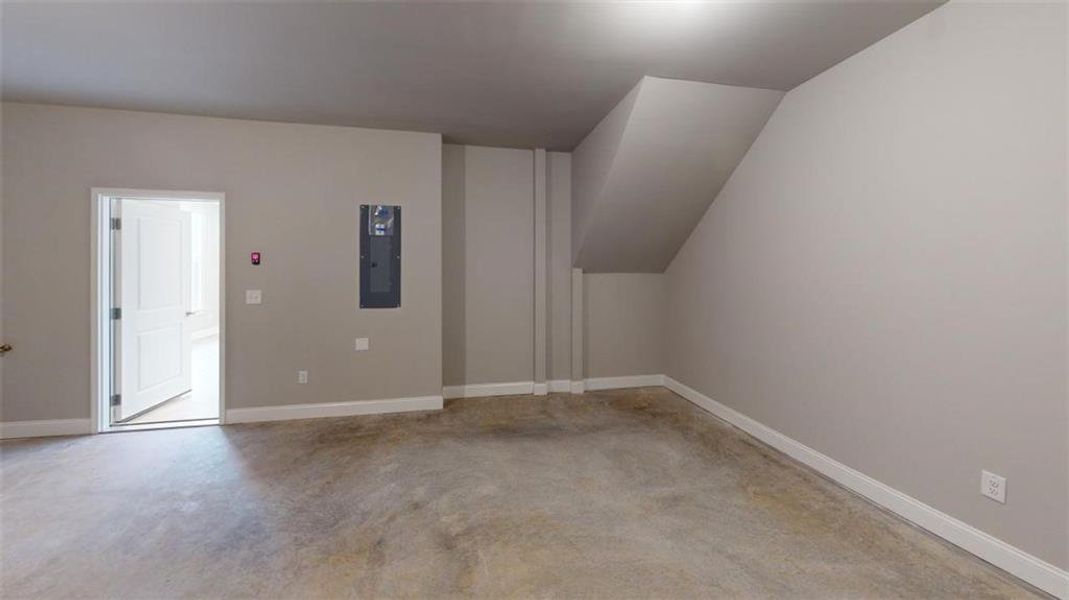 Spacious, unfurnished interior of a new home in The Courtyards at Redbud Lane, Holly Springs (Image 23).