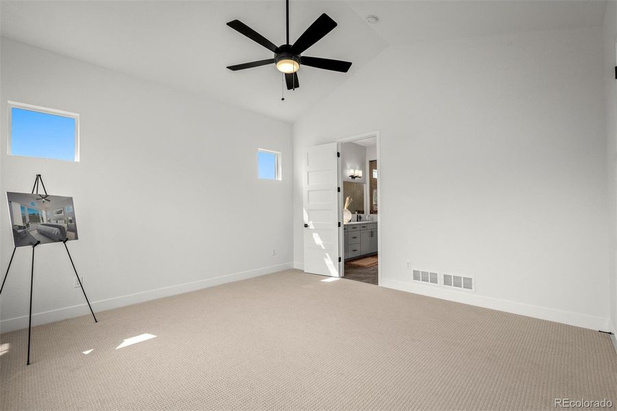 Spacious, unfurnished interior of a new home in Cloverleaf - Pinnacle Collection, Monument (Image 18).