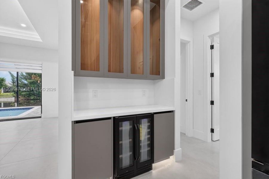Furnished interior view inside a new home in , Cape Coral (Image 13). Furnished interior view inside a new home in , Cape Coral (Image 13).