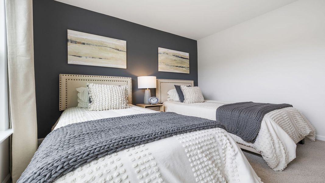 Representative furnished interior of a home built from the Cali by D.R. Horton in Rocky River Ridge, Anderson (Image 9).