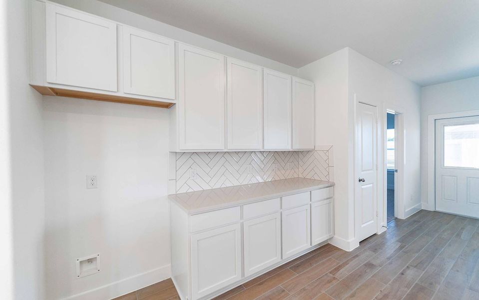 Furnished interior view inside a new home in River Ranch Meadows, Dayton (Image 2).