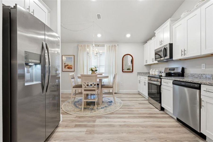 Furnished interior view inside a new home in , Lake City (Image 26).