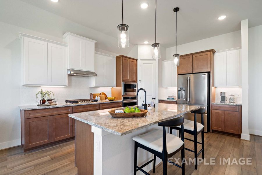 Representative furnished interior of a home built from the The Edward by Davidson Homes LLC in Lago Mar, Texas City (Image 12).