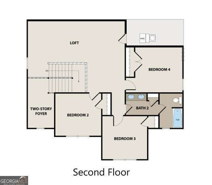 2D floor plan layout of this home in Killian Manor at The Adares, Adairsville, GA (Image 3). 2D floor plan layout of this home in Killian Manor at The Adares, Adairsville, GA (Image 3).