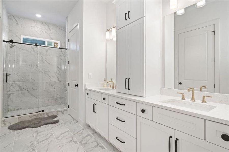 Furnished interior view inside a new home in , Ellijay (Image 17).