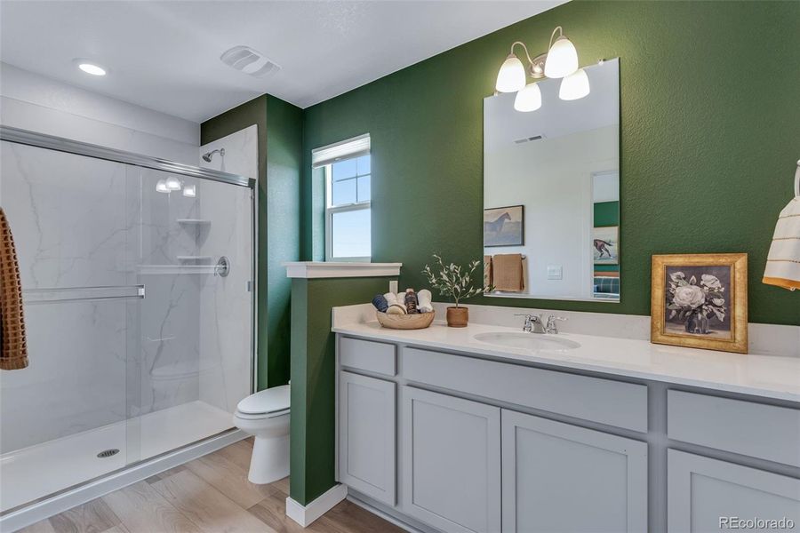 Furnished interior view inside a new home in Revere at Johnstown, Johnstown (Image 10). Furnished interior view inside a new home in Revere at Johnstown, Johnstown (Image 10).