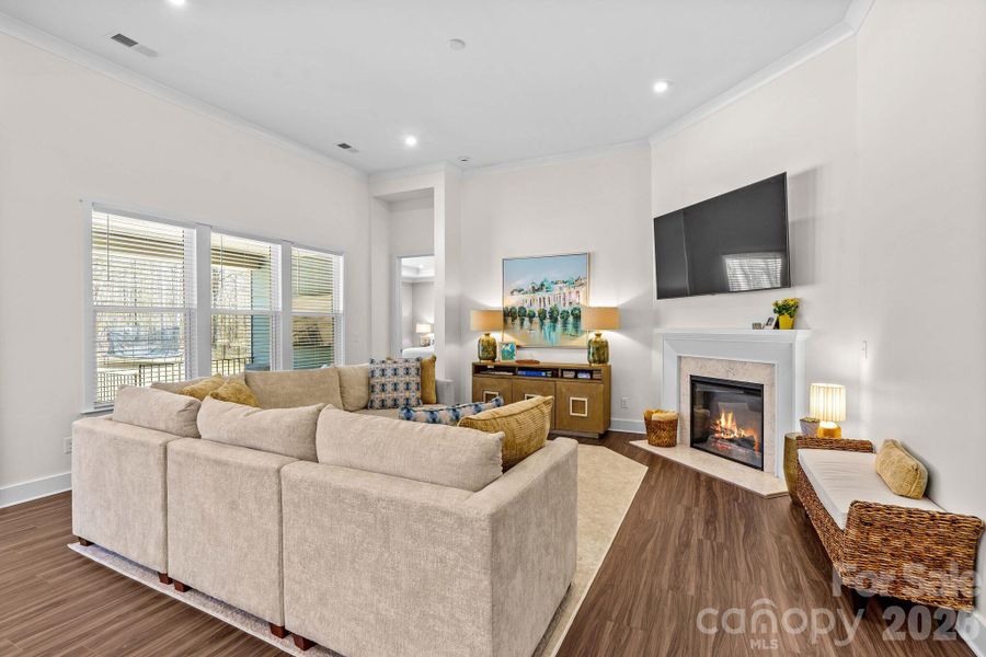 Furnished interior view inside a new home in , Salisbury (Image 12).