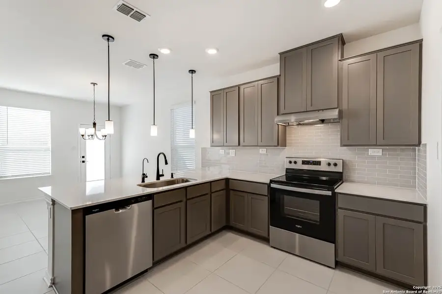 Furnished interior view inside a new home in , San Antonio (Image 11). Furnished interior view inside a new home in , San Antonio (Image 11).