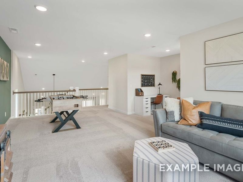Furnished interior view inside a new home in Woods Crossing, Gallatin (Image 38).