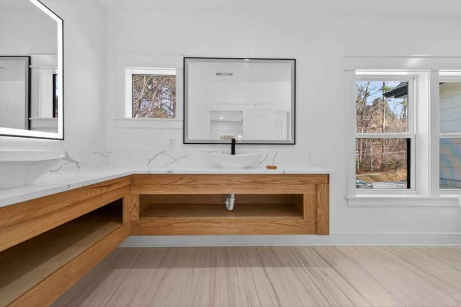 Furnished interior view inside a new home in , Norcross (Image 35).