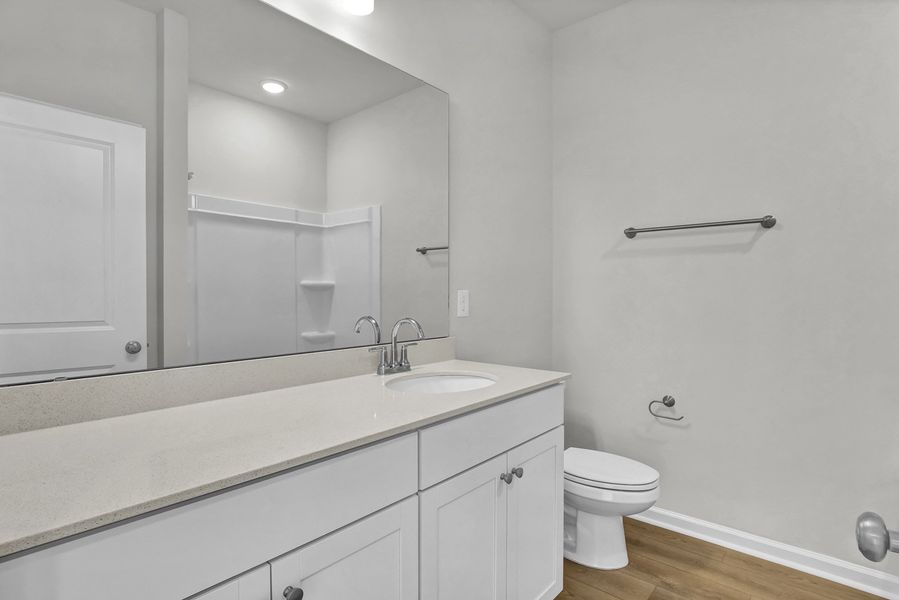 Furnished interior view inside a new home in Grand Park, Leland (Image 10).