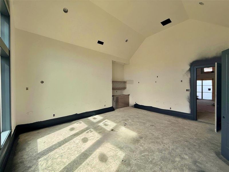 In-progress construction of a new home in , Weston, TX (Image 9).