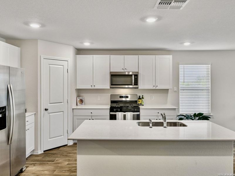 Furnished interior view inside a new home in , San Antonio (Image 11). Furnished interior view inside a new home in , San Antonio (Image 11).