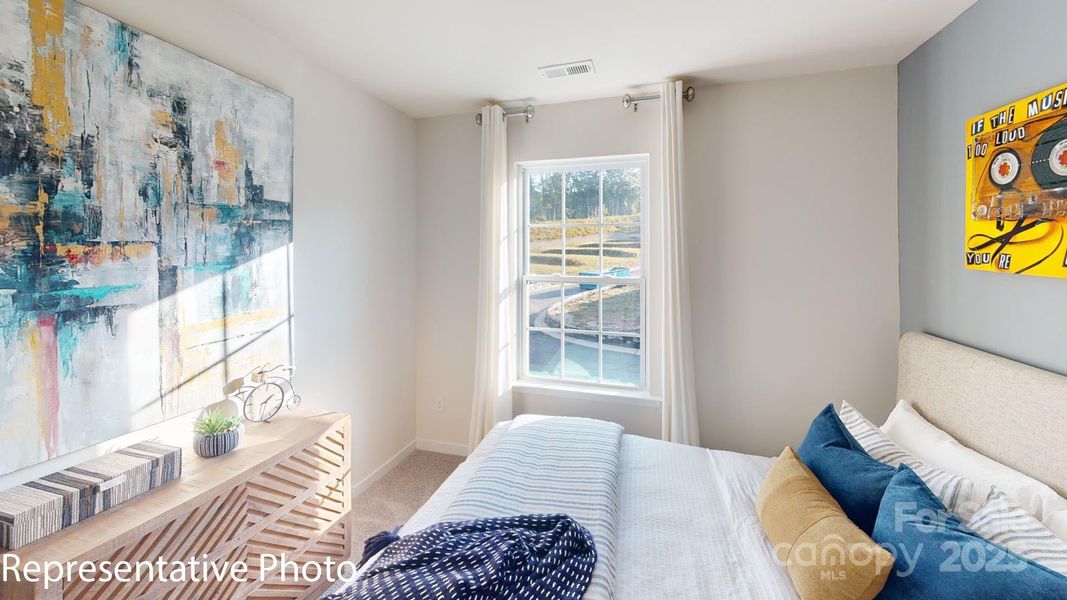 Furnished interior view inside a new home in Woodhaven at Chester, Chester (Image 28).