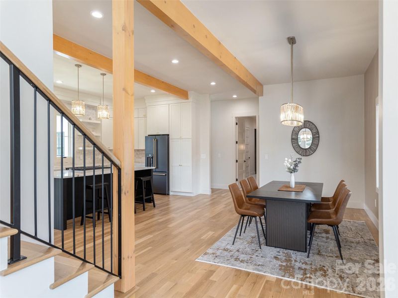 Furnished interior view inside a new home in , Asheville (Image 12).