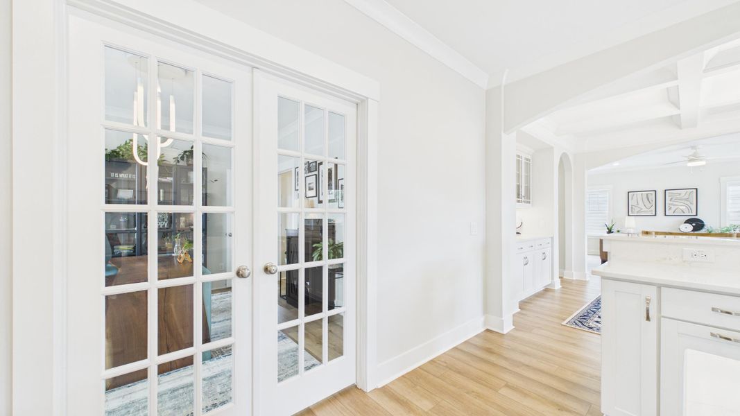 Furnished interior view inside a new home in Hewing Farms, Summerville (Image 32).