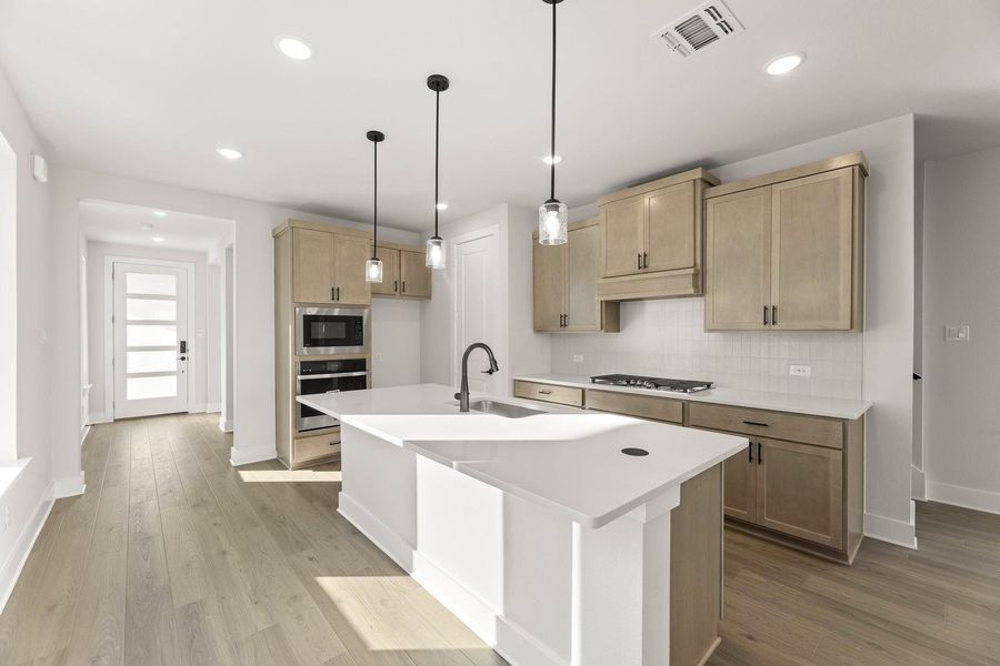 Furnished interior view inside a new home in Garden Collection at Harvest, Argyle (Image 7).