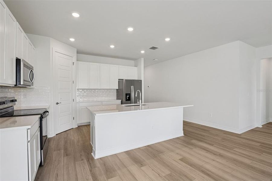 Furnished interior view inside a new home in , Punta Gorda (Image 14).