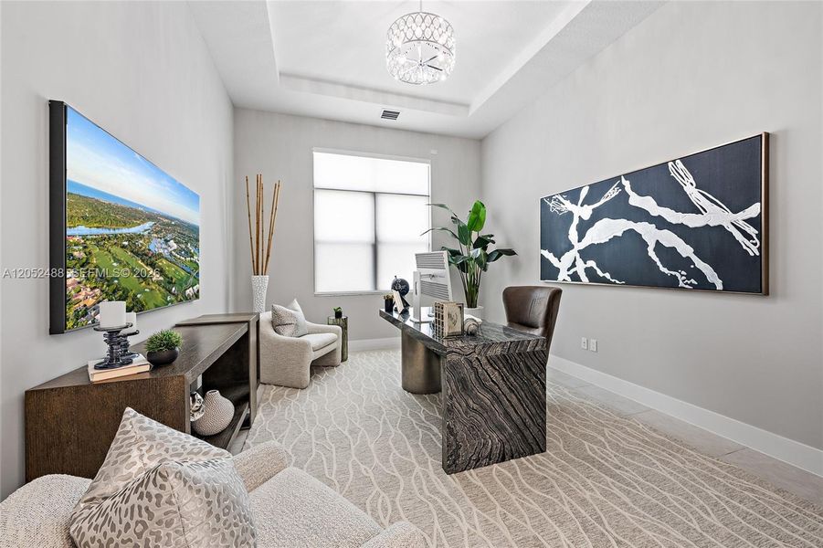 Furnished interior view inside a new home in , Palm Beach Gardens (Image 25).