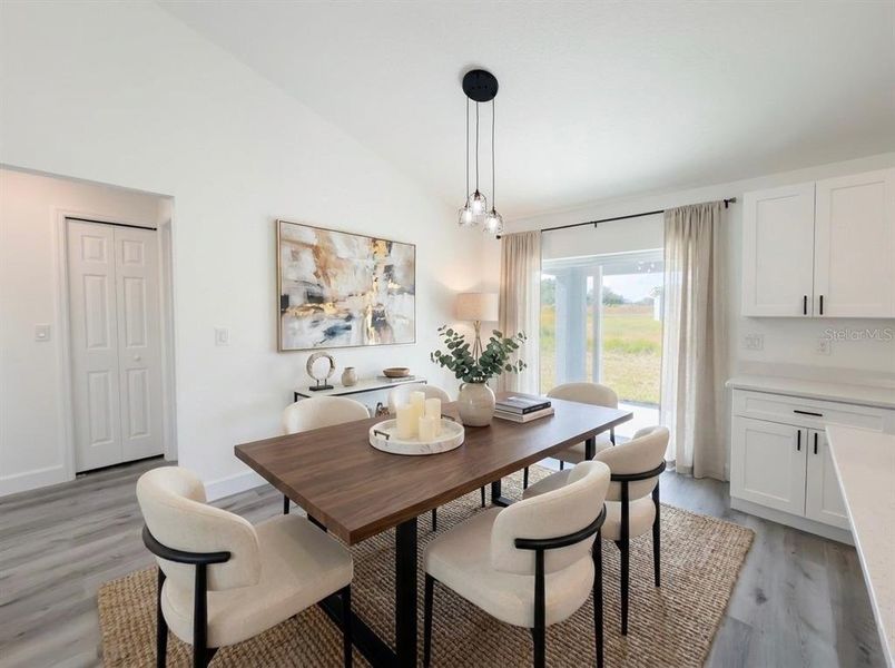 Furnished interior view inside a new home in , Ocala (Image 10).