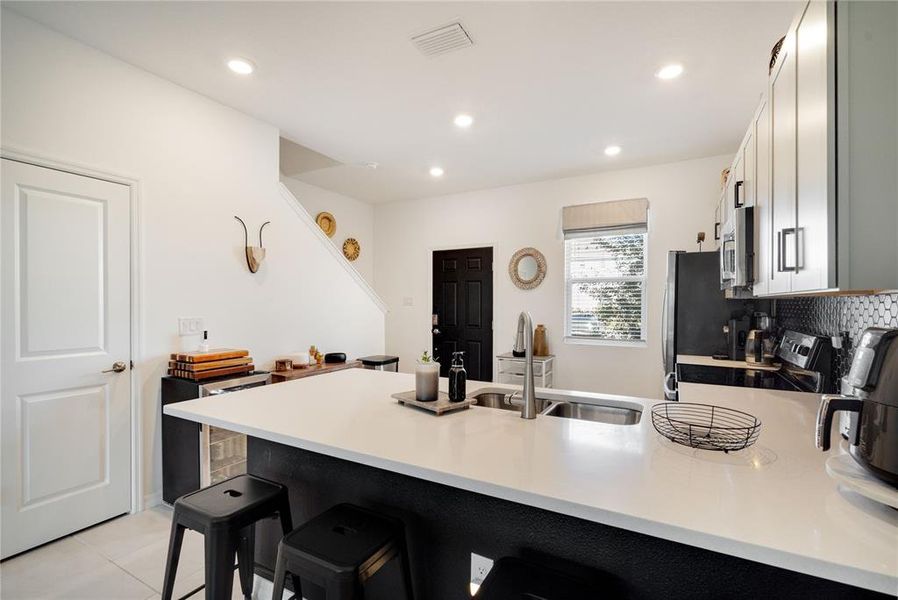 Furnished interior view inside a new home in , Sarasota (Image 6).