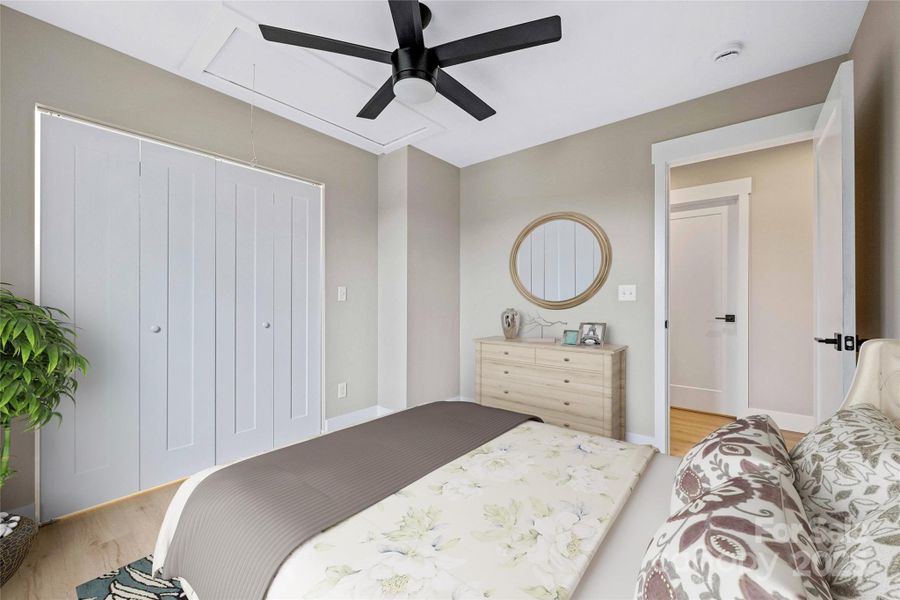 Furnished interior view inside a new home in , Marion (Image 16).