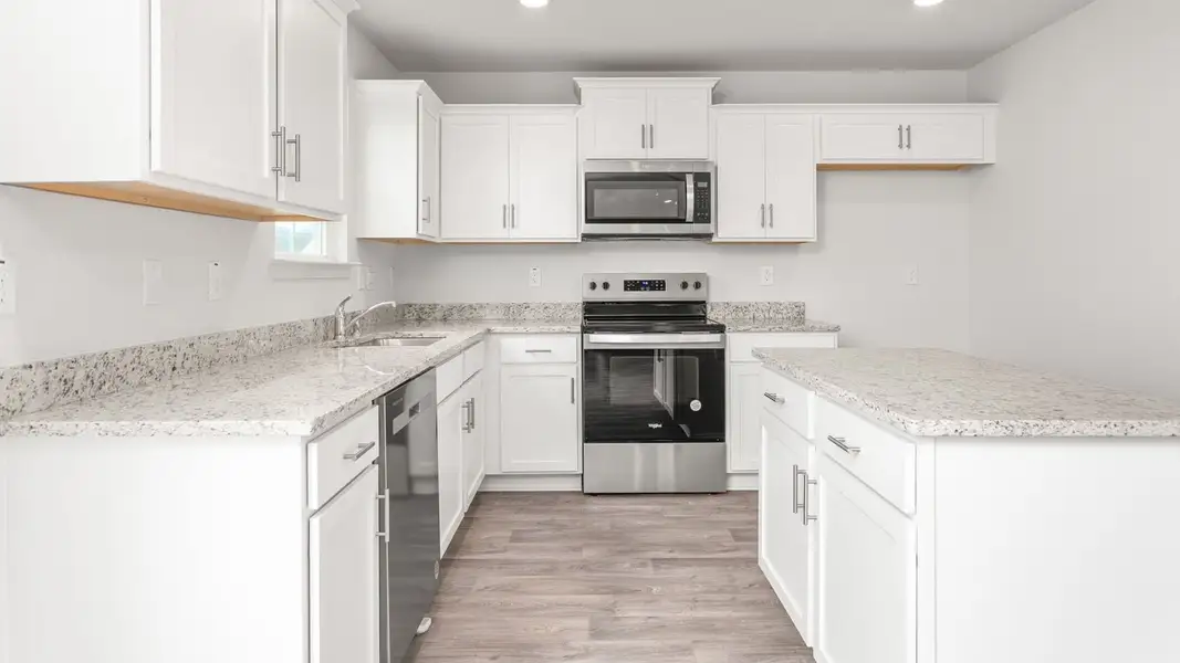 Representative furnished interior of a home built from the Kyle by D.R. Horton in Foxtail, Yadkinville (Image 5).