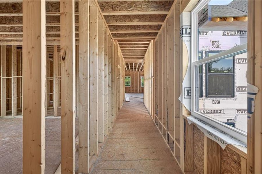 In-progress construction of a new home in , Monticello, GA (Image 24).