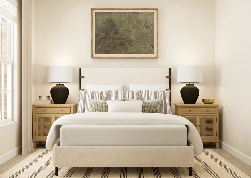 Representative furnished interior of a home built from the Telluride by Terrata Homes in Spring Valley Ranch, Elizabeth (Image 6). Representative furnished interior of a home built from the Telluride by Terrata Homes in Spring Valley Ranch, Elizabeth (Image 6).