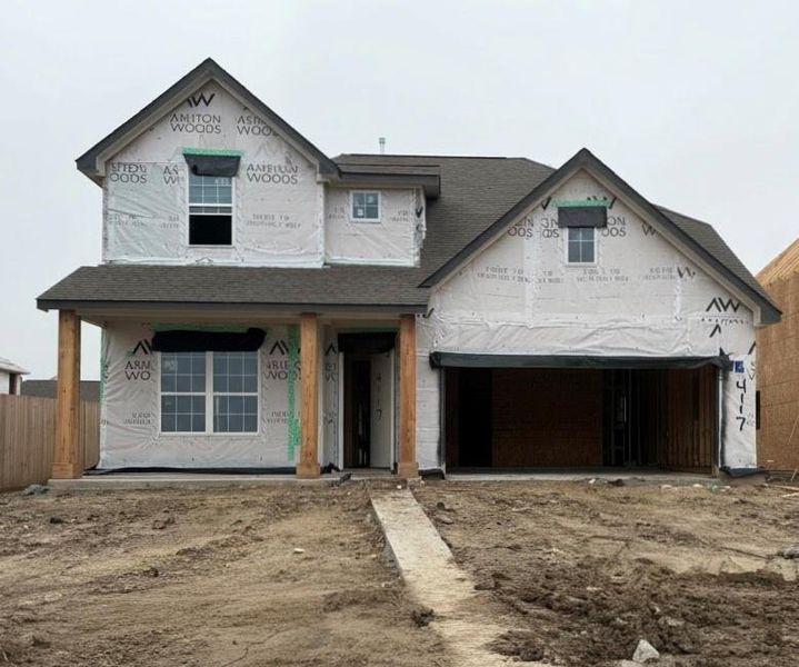 Actual progress of your home