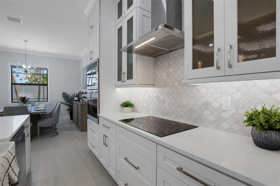 Furnished interior view inside a new home in , Nokomis (Image 11).