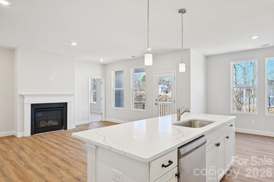 Furnished interior view inside a new home in , Cramerton (Image 4).