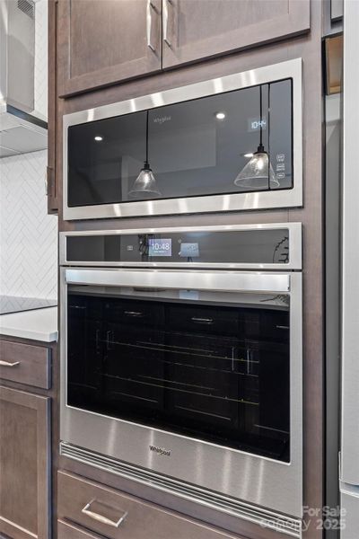 Wall oven & Microwave