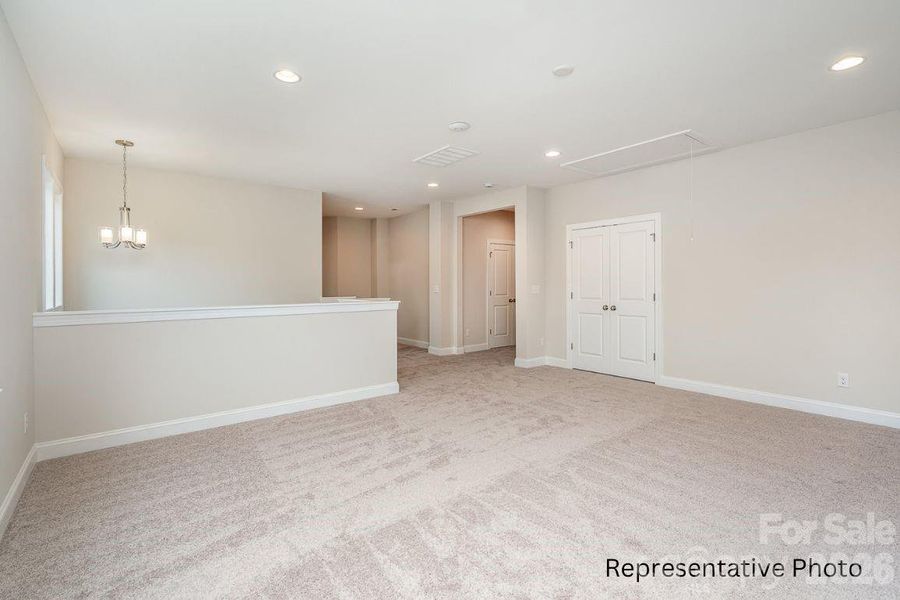 Spacious, unfurnished interior of a new home in , Cornelius (Image 21).