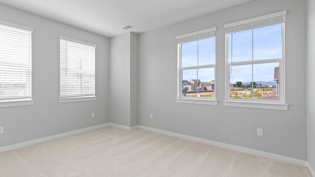 Furnished interior view inside a new home in Westerly, Erie (Image 21). Furnished interior view inside a new home in Westerly, Erie (Image 21).