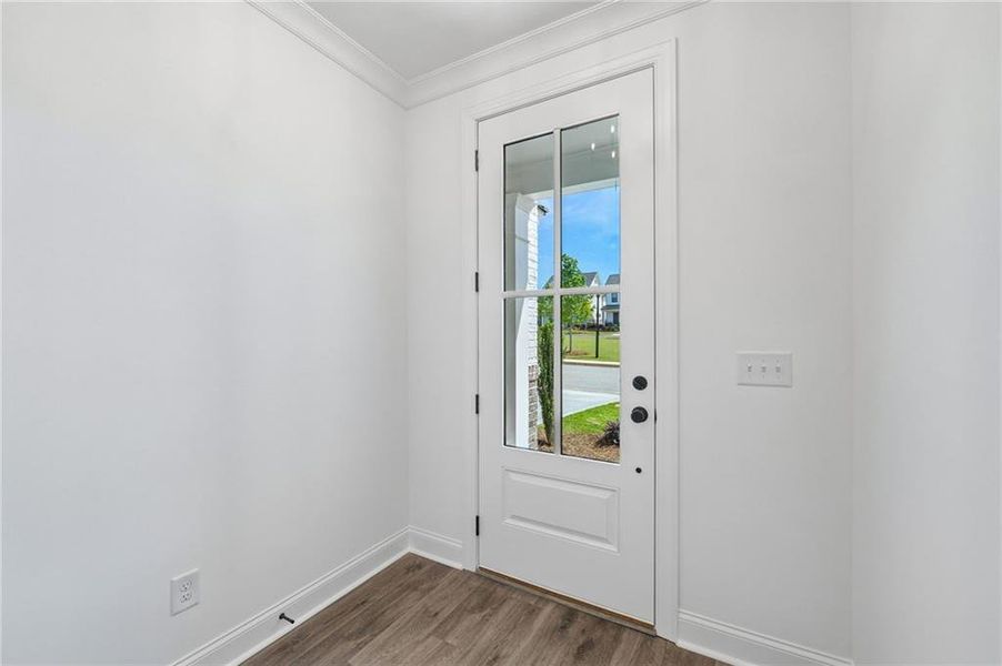 Spacious, unfurnished interior of a new home in Millcroft Townhomes, Buford (Image 14). Spacious, unfurnished interior of a new home in Millcroft Townhomes, Buford (Image 14).